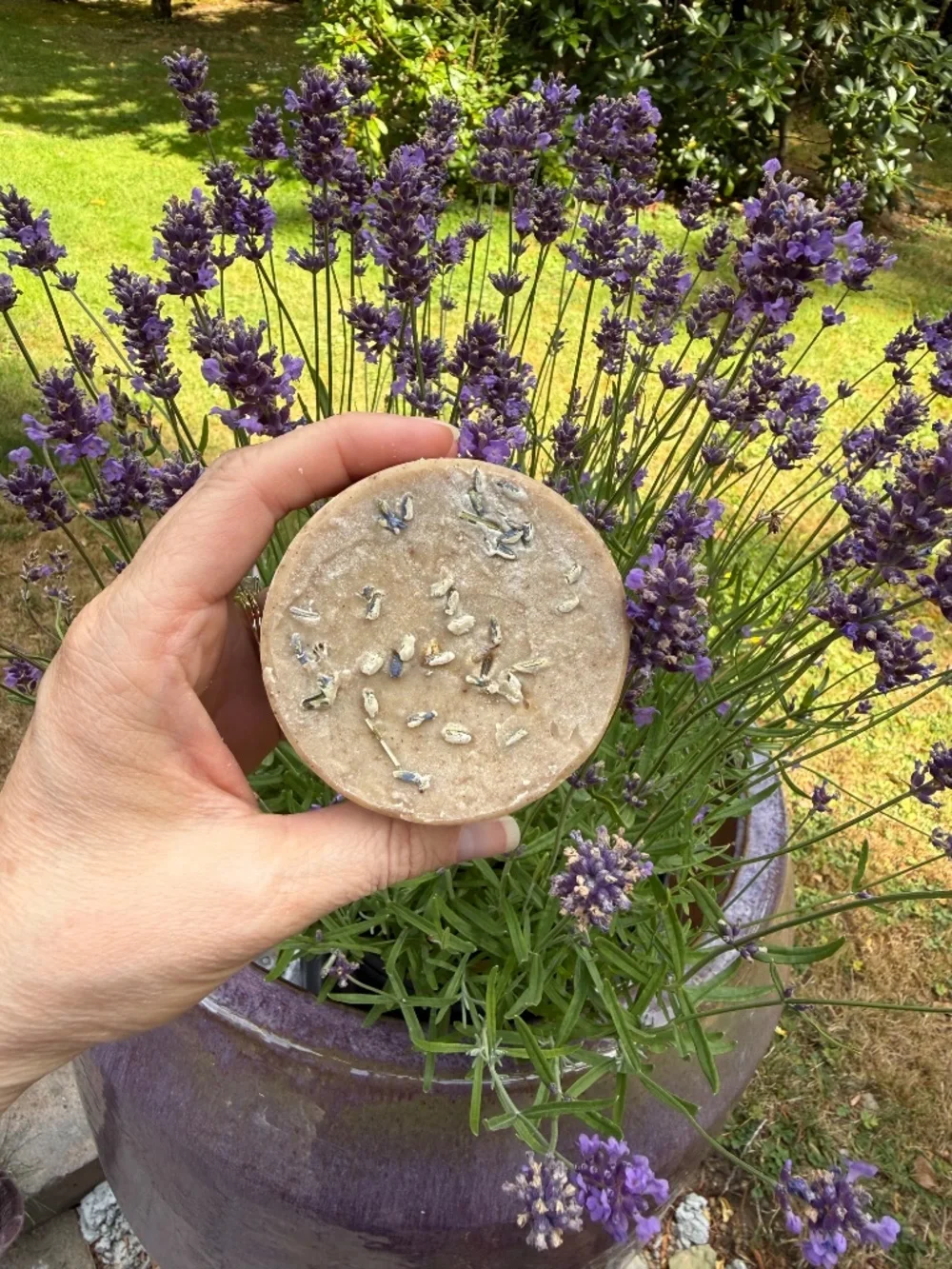 Handmade Purple Smoothie Soap